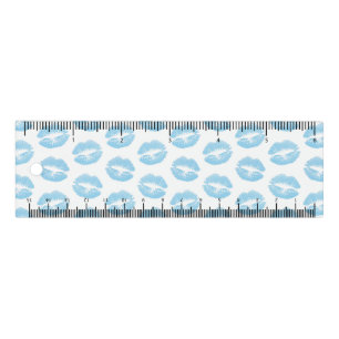 Blue Lips, Pattern Of Lips, Blue Lipstick, Kiss Ruler