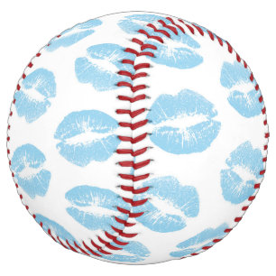 Blue Lips, Pattern Of Lips, Blue Lipstick, Kiss Softball