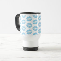 Blue Lips, Pattern Of Lips, Blue Lipstick, Kiss