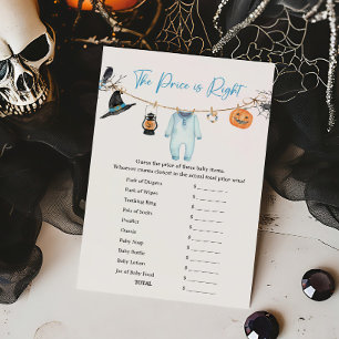 Blue Little Boo Halloween The Price is Right Game