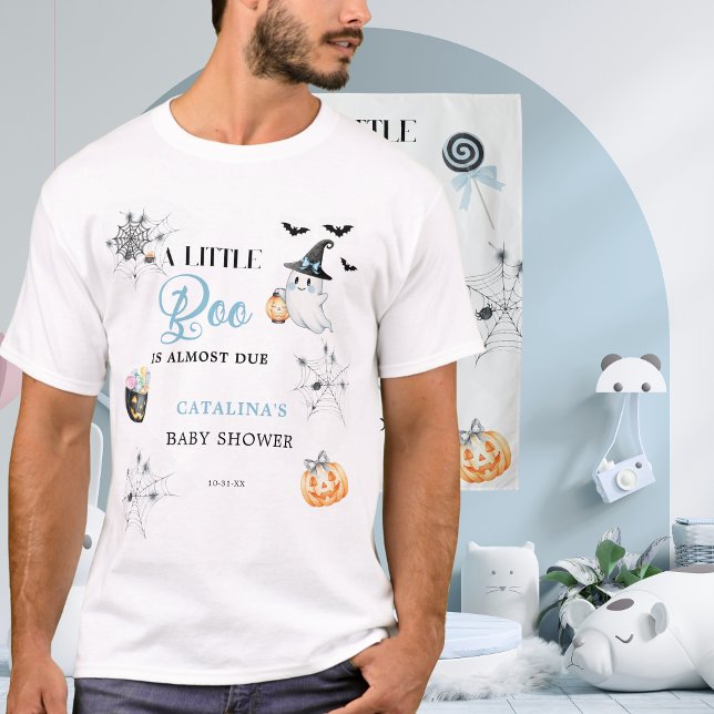 Blue Little Boo Pumpkins Festive Candy T-Shirt (Creator Uploaded)