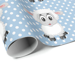 Baby Lamb Wrapping Paper