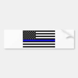 Blue Lives Matter Us Flag Police Thin Blue Line Bumper Sticker R5f2ad7d05d284bd798fd930aa315864b V9wht 8byvr 260 