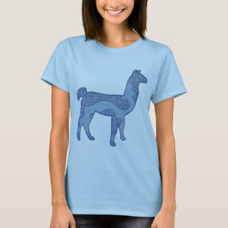 Blue Llama Shirt