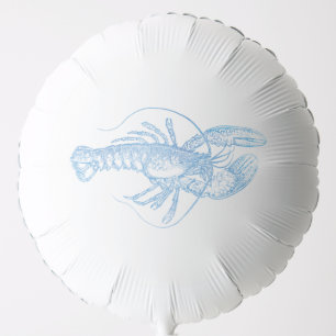 Blue Lobster Balloon