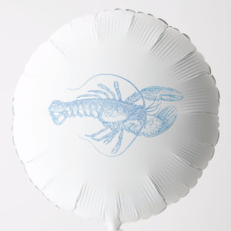Blue Lobster Balloon