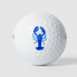 Blue Lobster Golf Balls