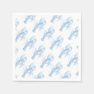 Blue Lobster Napkins