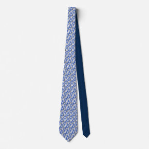 Blue Lobster Neck Tie