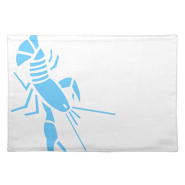 Blue Lobster Placemat (Front)