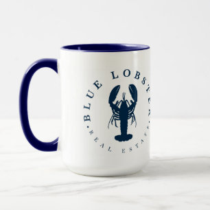 Blue Lobster Real Estate Maine 15oz Large Mug