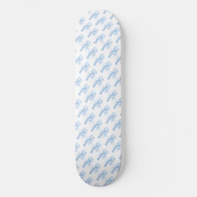 Blue Lobster Skateboard (Front)