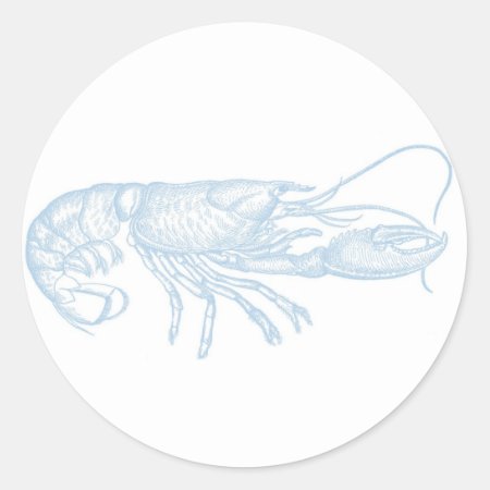 Blue Lobster Sticker