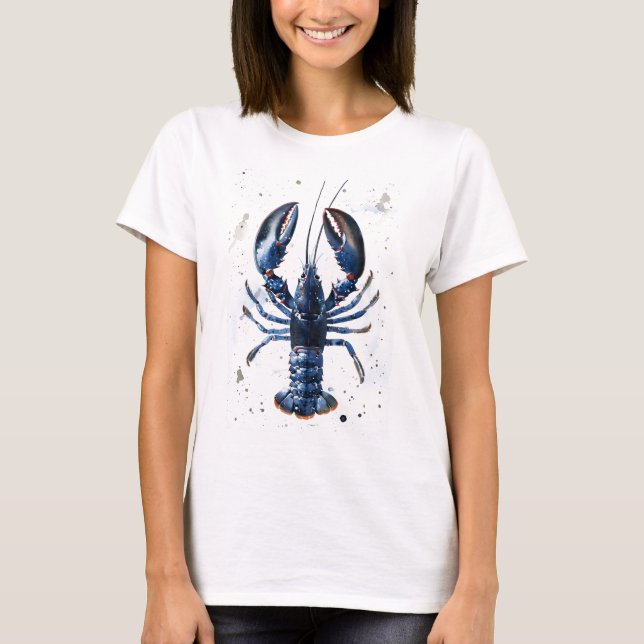 Blue Lobster, T-Shirt (Front)