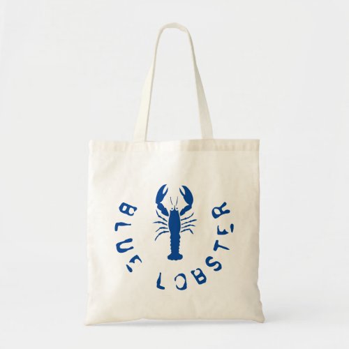 BLUE LOBSTER Tote Bag