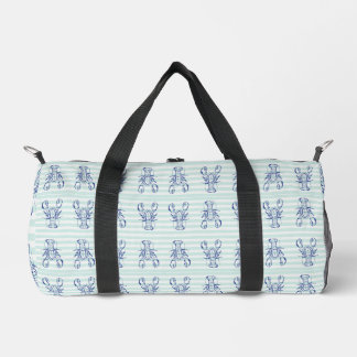 Blue Lobsters Duffle Bag