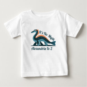 Blue Loch Ness Birthday Shirt