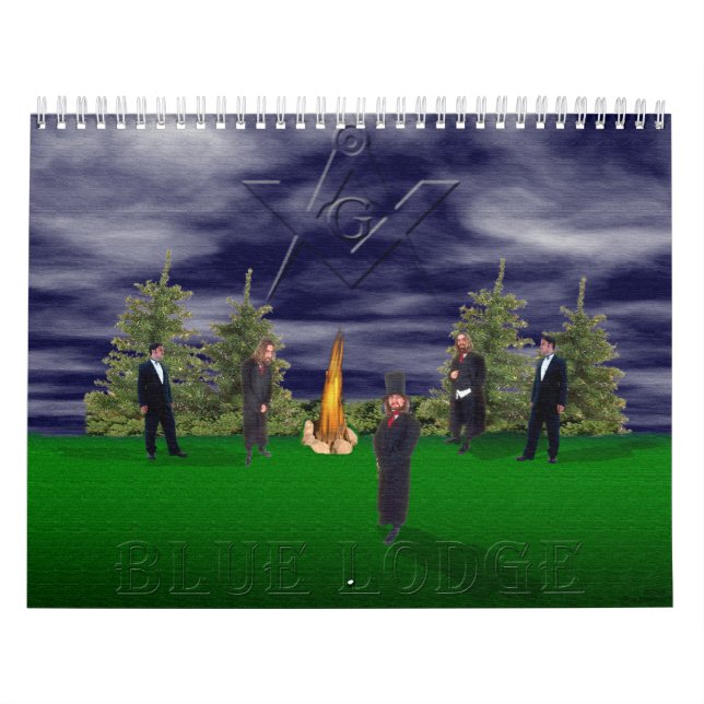 BLUE LODGE CALENDAR (Cover)