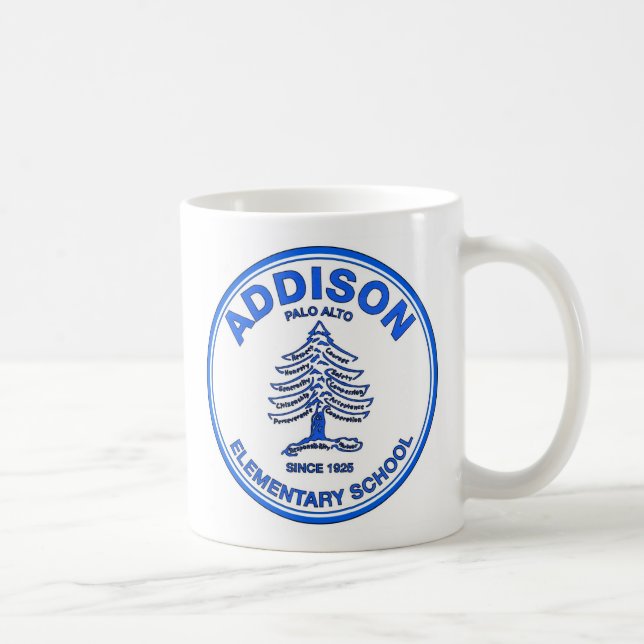 Blue logo coffee mug (Right)
