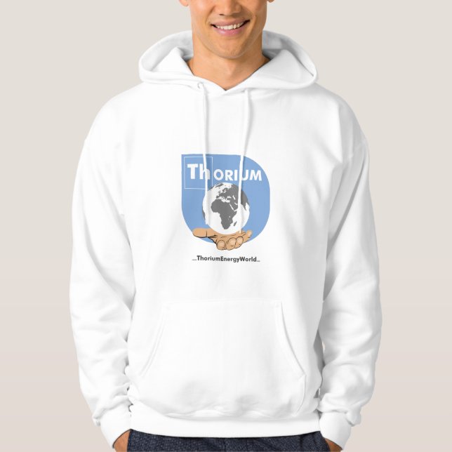 Blue Logo Thorium hoodie (Front)