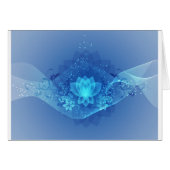 Blue Lotus Flower (Front Horizontal)
