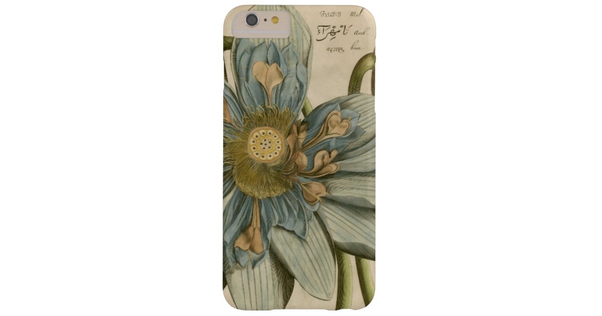 Blue Lotus Flower On Tan Background With Writing Case Mate Iphone Case Zazzle