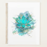 Blue lotus flower planner<br><div class="desc">Blue lotus flower</div>