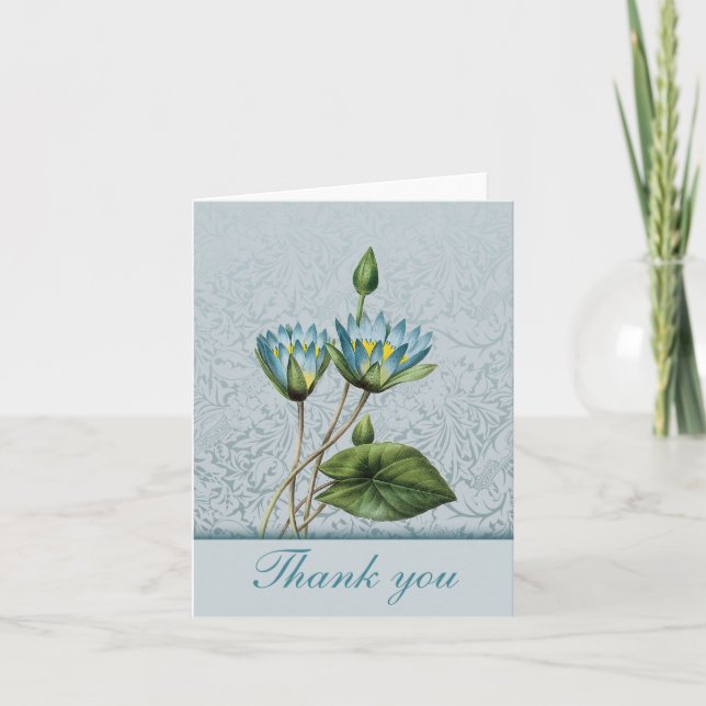Blue Lotus Thank You Notes (Front)