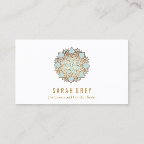 Blue Lotus Wellness &amp; Holistic Health Appointment Business Card Template