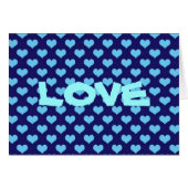 Blue Love Hearts (Front Horizontal)
