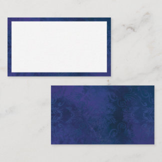 blue loyalty card