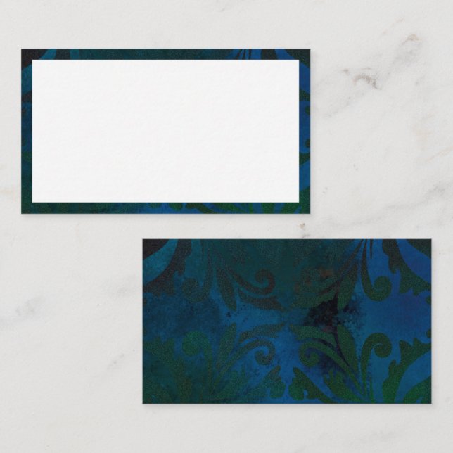 blue loyalty card (Front/Back)