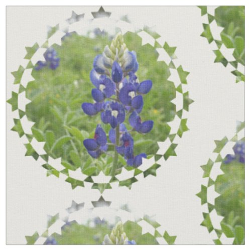 Blue Lupine Fabric