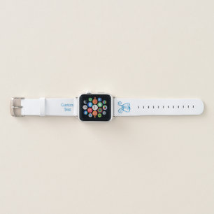 Blue Lyre Apple Watch Band
