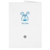 Blue Lyre Cards (Back)