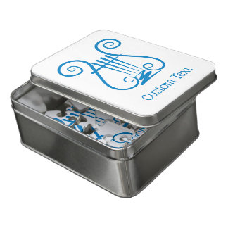 Blue Lyre Jigsaw Puzzle