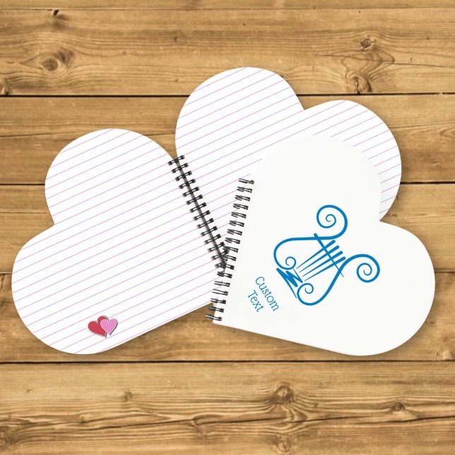 Blue Lyre Notebook (Creator Uploaded)