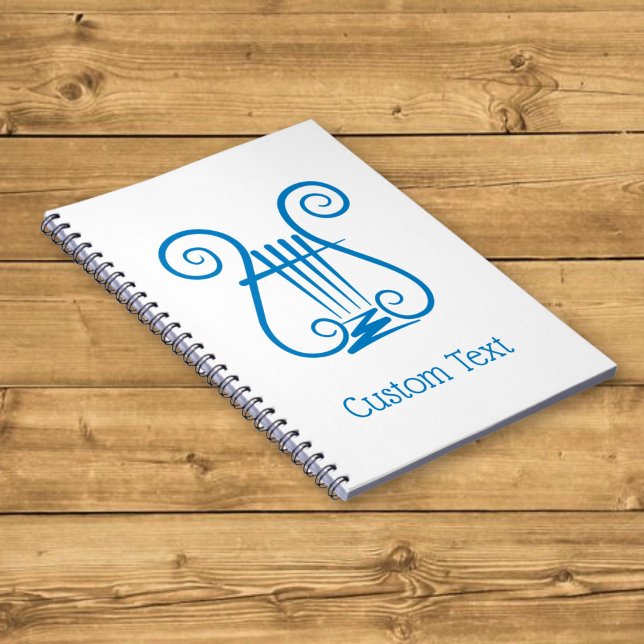 Blue Lyre Notebook (Creator Uploaded)