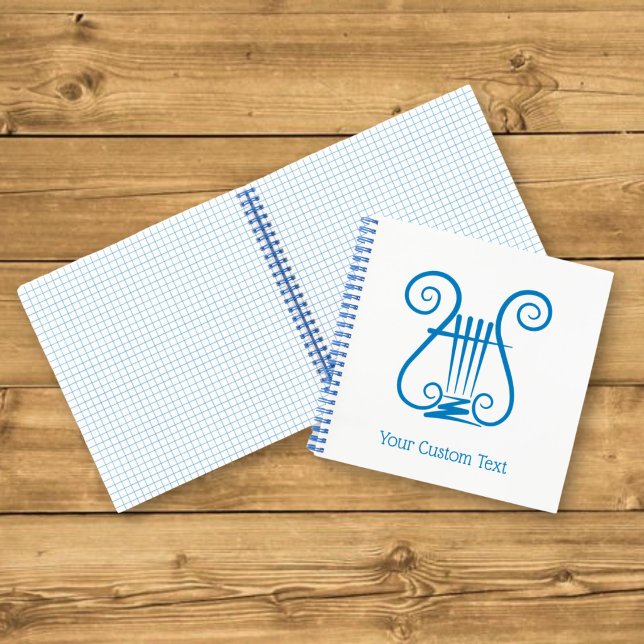 Blue Lyre Notebook (Creator Uploaded)