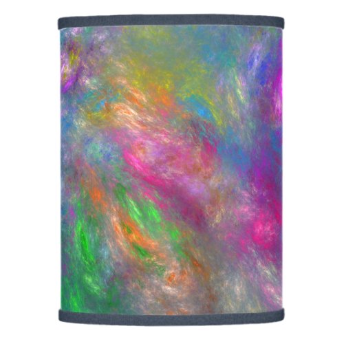 Blue Magenta Green Violet Orange Abstraction Lamp Shade