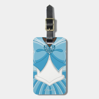 Blue Magical Girl III Luggage Tag