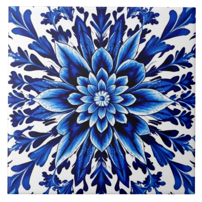 blue majesty tile (Front)
