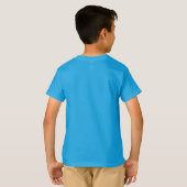 Blue make love not war T-Shirt (Back Full)