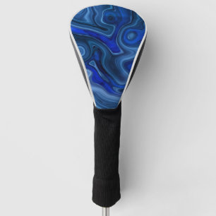 Blue Malachite Stone Mineral Gemstone Geology Golf Head Cover