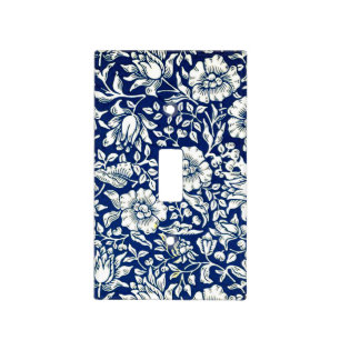 Blue Mallow, famous pattern, Light Switch Cover