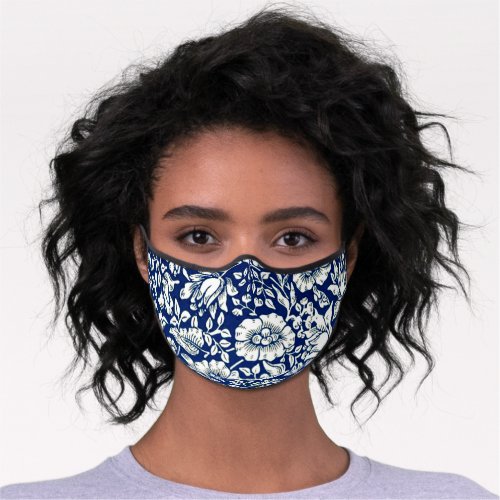 Blue Mallow popular design Premium Face Mask