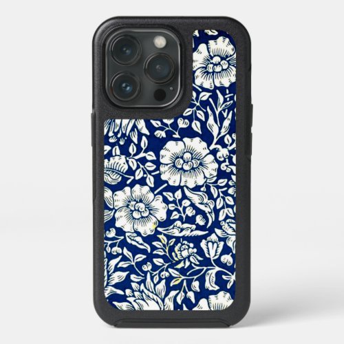 Blue Mallow popular vintage pattern OtterBox iPh iPhone 13 Pro Case