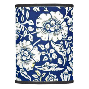 Blue Mallow vintage pattern Lamp Shade