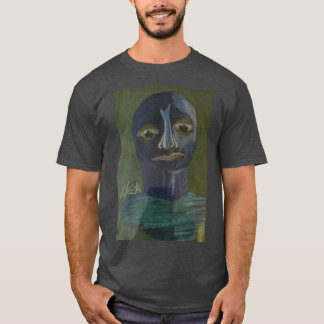 Blue Man Deciding  T-Shirt