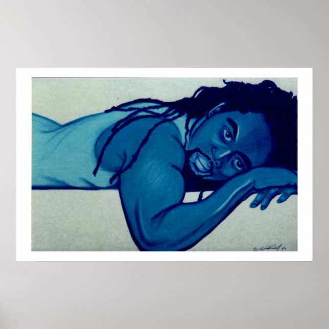 Blue Man Poster (Front)